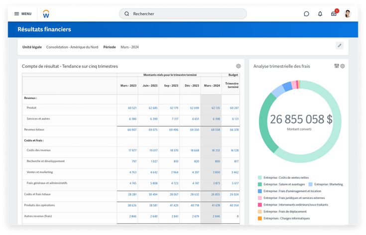 Logiciel de comptabilité et finance d''entreprise _ Workday